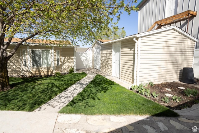 145 S 100 E, Redmond, UT 84652 - exterior space featuring board and batten siding and a yard