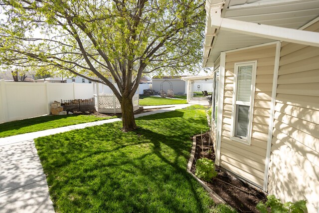 145 S 100 E, Redmond, UT 84652 - view of yard featuring fence