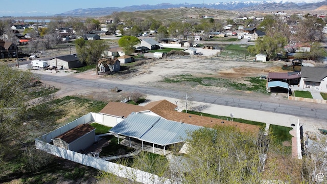 145 S 100 E, Redmond, UT 84652 - aerial view featuring a mountain view and a residential view