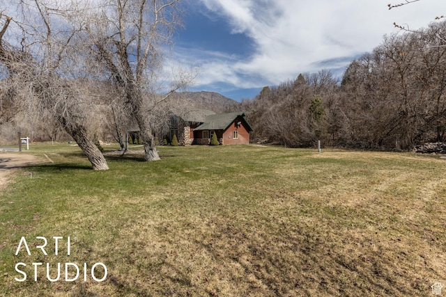 260 S 10450 E, Huntsville, UT 84317 - view of yard with a mountain view