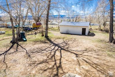 48 E 2nd N, Manila, UT 84046 - view of yard featuring an outdoor structure