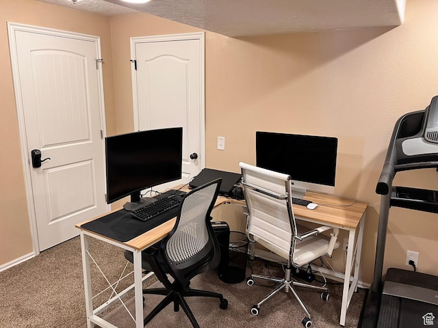 7777 N Mountain Ash Way, Eagle Mountain, UT 84005 - carpeted home office featuring baseboards