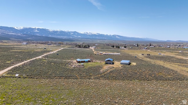 19185 N 11250 E, Mount Pleasant, UT 84647 - bird's eye view featuring a rural view and a mountain view
