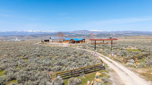 19185 N 11250 E, Mount Pleasant, UT 84647 - mountain view featuring a rural view