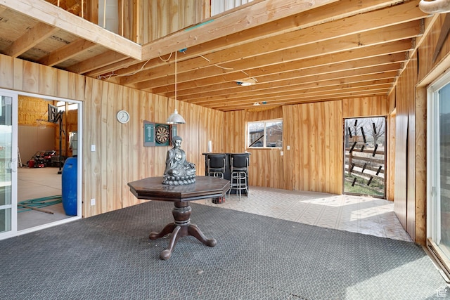 19185 N 11250 E, Mount Pleasant, UT 84647 - misc room with wood walls