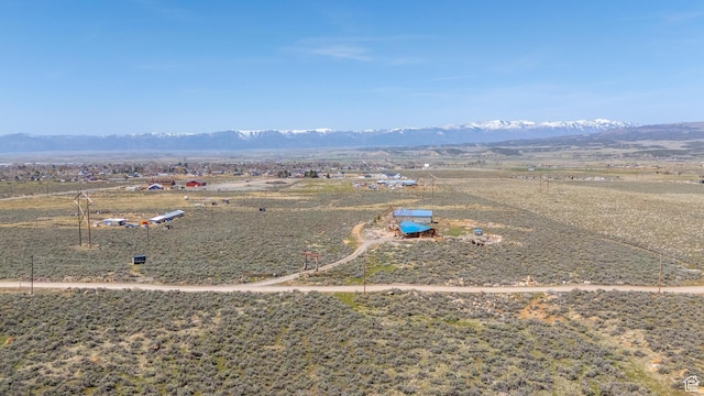 19185 N 11250 E, Mount Pleasant, UT 84647 - birds eye view of property featuring a rural view and a mountain view
