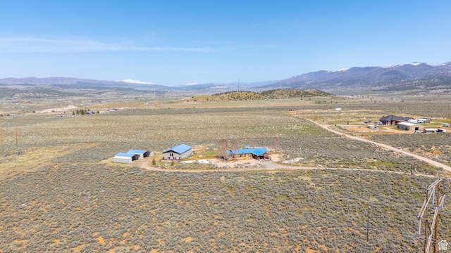 19185 N 11250 E, Mount Pleasant, UT 84647 - bird's eye view with a rural view and a mountain view