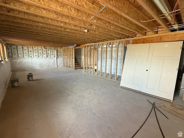 2405 W 3200 N, Farr West, UT 84404 - view of unfinished below grade area