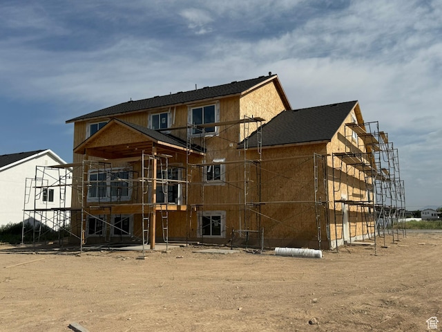 2405 W 3200 N, Farr West, UT 84404 - rear view of property with stairs