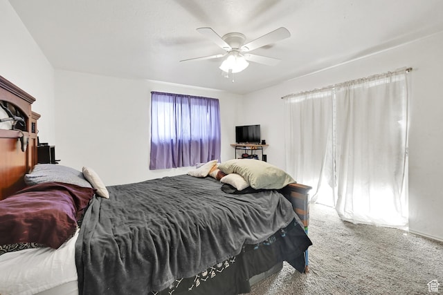 1705 W 4575 S, Roy, UT 84067 - carpeted bedroom with ceiling fan