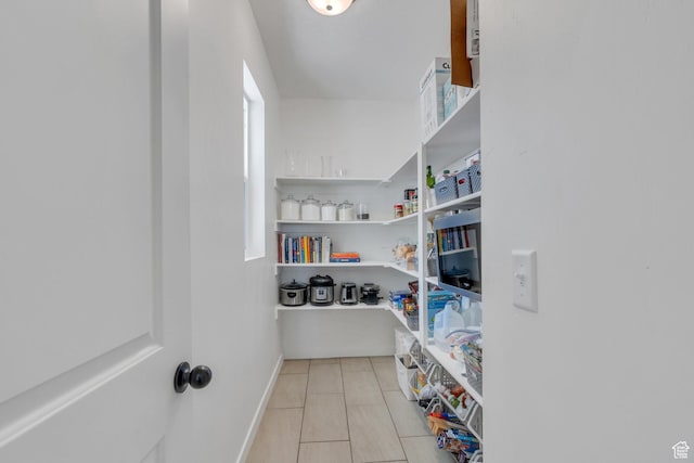 view of pantry