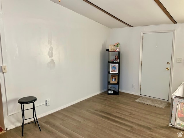 162 S Center St, Elsinore, UT 84724 - interior space with baseboards and wood finished floors