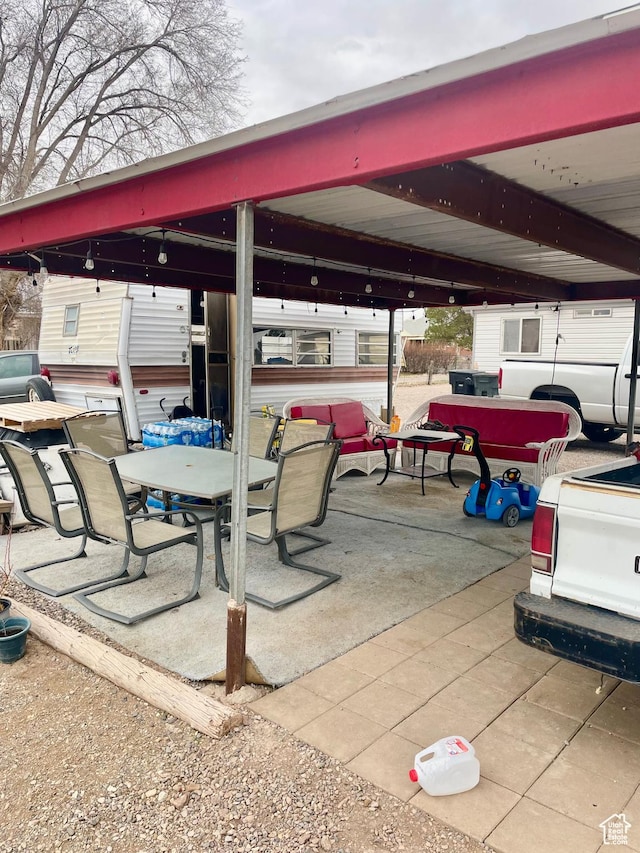 162 S Center St, Elsinore, UT 84724 - view of patio