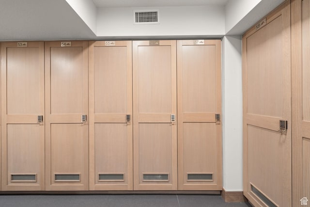 closet with visible vents