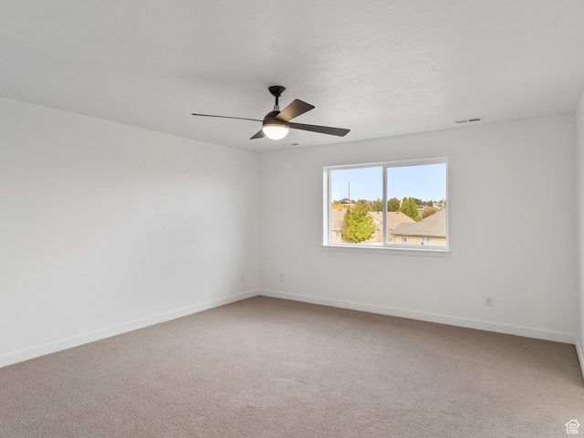 162 N Mia Cv Unit 16, Saratoga Springs, UT 84045 - carpeted spare room with a ceiling fan and baseboards