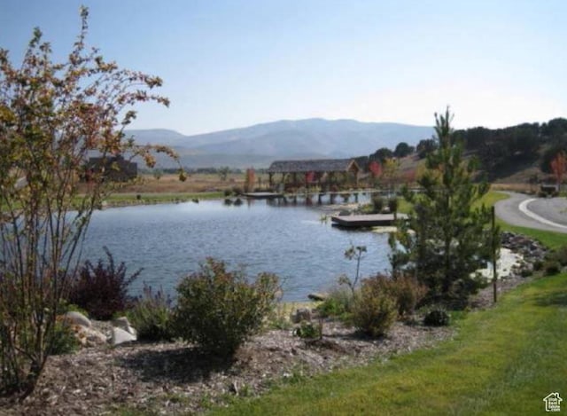 3131 E Lindsay Spring Rd, Heber City, UT 84032 - property view of water with a mountain view
