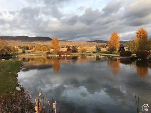 3131 E Lindsay Spring Rd, Heber City, UT 84032 - property view of water with a mountain view
