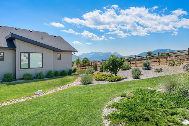 3131 E Lindsay Spring Rd, Heber City, UT 84032 - view of yard featuring a mountain view and fence