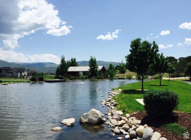 3131 E Lindsay Spring Rd, Heber City, UT 84032 - property view of water with a mountain view