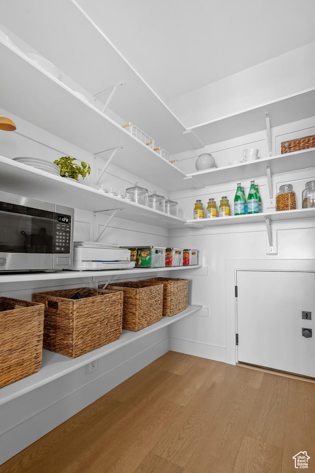 view of pantry