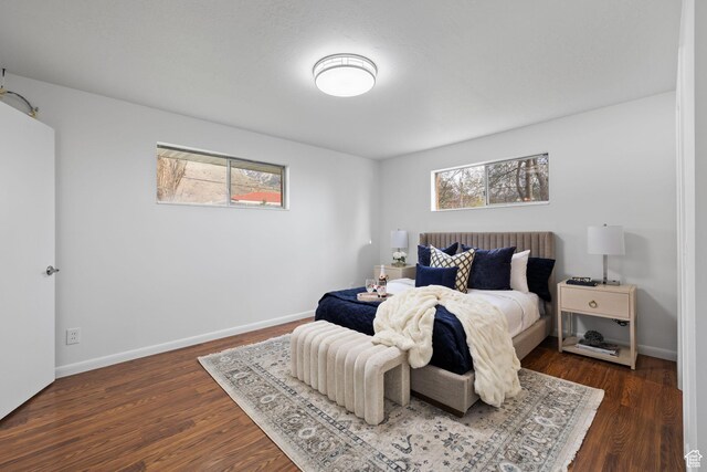 3481 S 3530 E, Salt Lake City, UT 84109 - bedroom featuring baseboards and wood finished floors