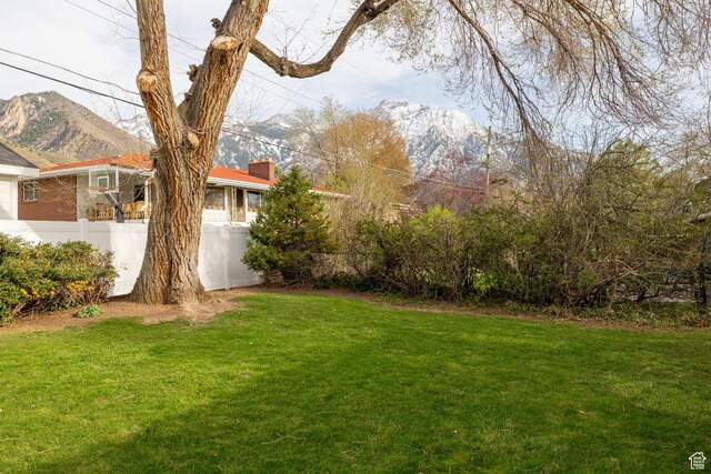 3481 S 3530 E, Salt Lake City, UT 84109 - view of yard with a mountain view
