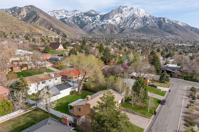 3481 S 3530 E, Salt Lake City, UT 84109 - birds eye view of property featuring a mountain view and a residential view