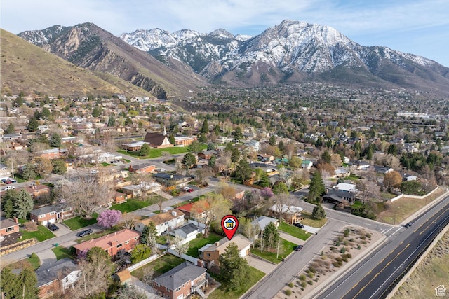 3481 S 3530 E, Salt Lake City, UT 84109 - drone / aerial view featuring a mountain view and a residential view