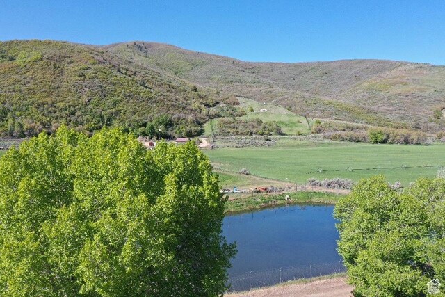 1454 E Little Sweden Rd, Daniel, UT 84032 - mountain view featuring a nearby body of water