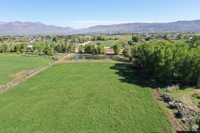 1454 E Little Sweden Rd, Daniel, UT 84032 - drone / aerial view of a mountain backdrop
