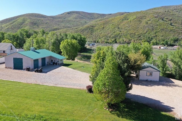 1454 E Little Sweden Rd, Daniel, UT 84032 - view of mountain background with a heavily wooded area