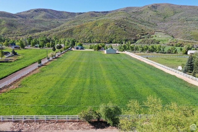 1454 E Little Sweden Rd, Daniel, UT 84032 - view of rural area featuring a mountain backdrop