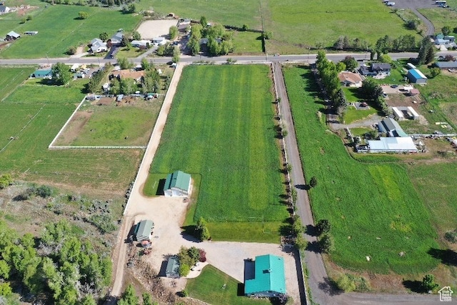 1454 E Little Sweden Rd, Daniel, UT 84032 - aerial view of property and surrounding area with rural landscape