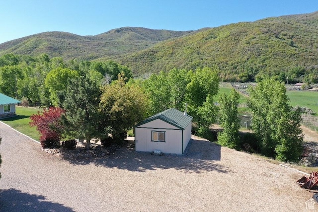 1454 E Little Sweden Rd, Daniel, UT 84032 - mountain view featuring a heavily wooded area