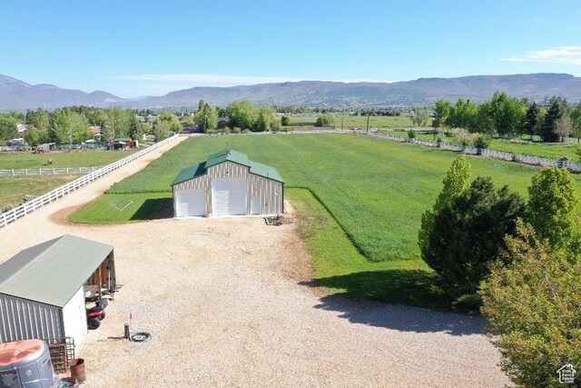1454 E Little Sweden Rd, Daniel, UT 84032 - view of rural area featuring a mountain backdrop
