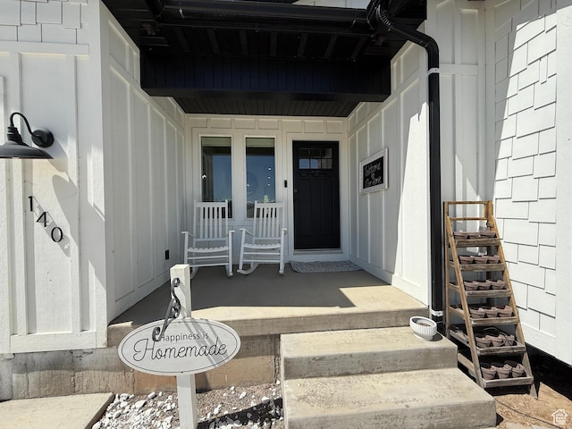 140 S 100 E, Wales, UT 84667 - doorway to property with a porch