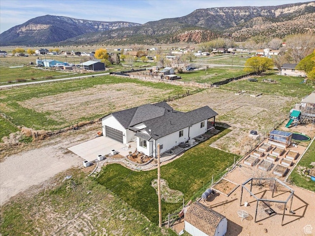 140 S 100 E, Wales, UT 84667 - bird's eye view featuring a mountain view