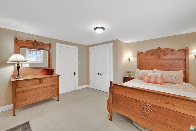 1401 E Sigsbee Ave, Salt Lake City, UT 84103 - bedroom with baseboards and light carpet