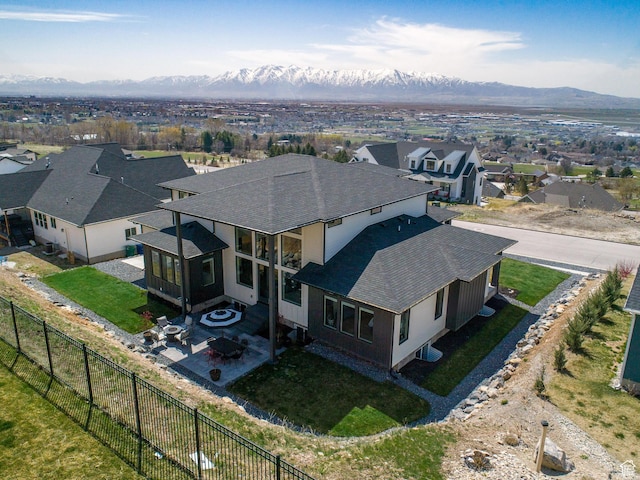 94 S 950 E, Hyde Park, UT 84318 - aerial view featuring a residential view and a mountain view