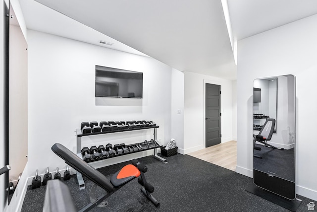 94 S 950 E, Hyde Park, UT 84318 - workout area with visible vents and baseboards