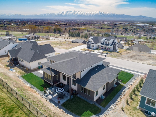 94 S 950 E, Hyde Park, UT 84318 - drone / aerial view featuring a mountain view and a residential view