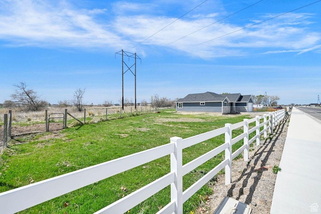 3005 W 3300 S, West Haven, UT 84401 - view of yard featuring a fenced front yard