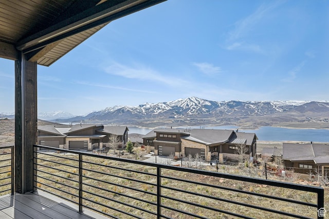 11285 N Shoreline Ct, Hideout, UT 84036 - property view of mountains featuring a residential view