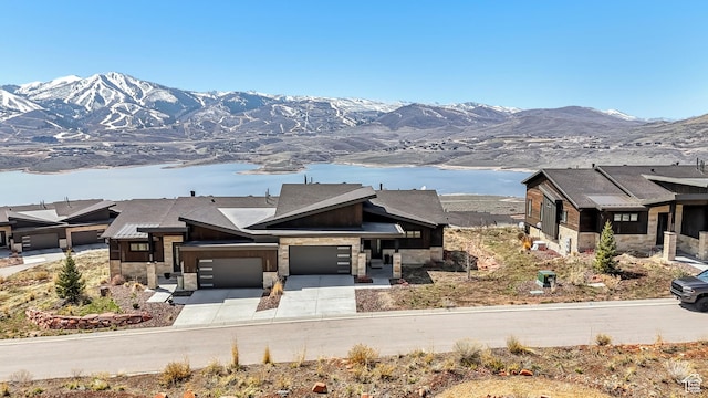 11285 N Shoreline Ct, Hideout, UT 84036 - view of mountain feature featuring a water view