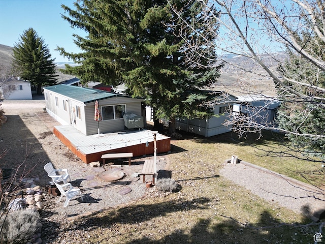 967 E Rudder St Unit 53, Garden City, UT 84028 - exterior space featuring a deck