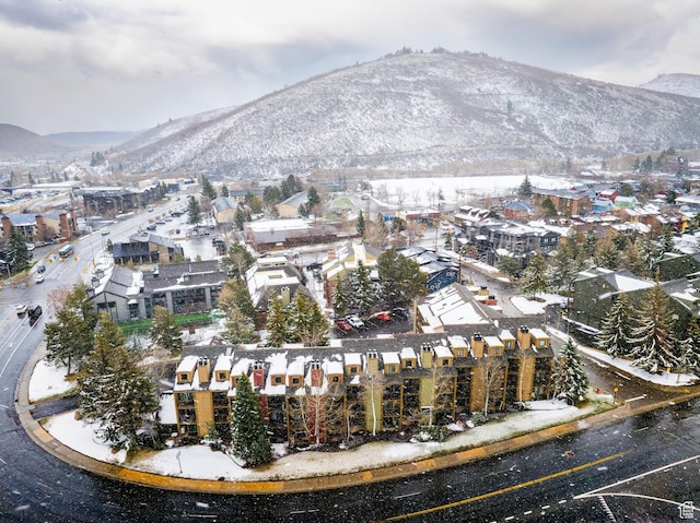 1530 Empire Ave Unit 302, Park City, UT 84060 - birds eye view of property featuring a mountain view