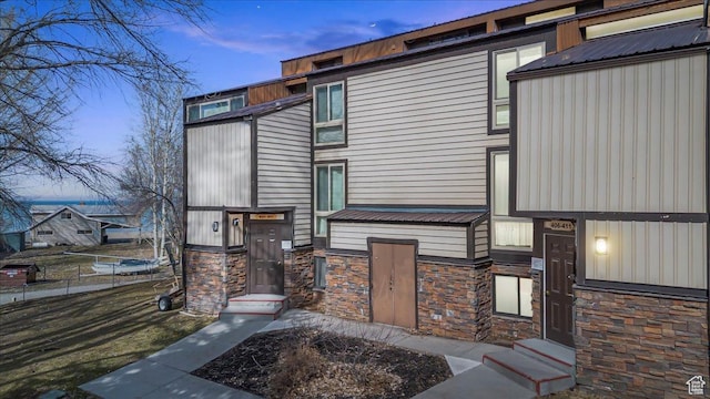 2176 S Bear Blvd, Garden City, UT 84028 - exterior space featuring stone siding