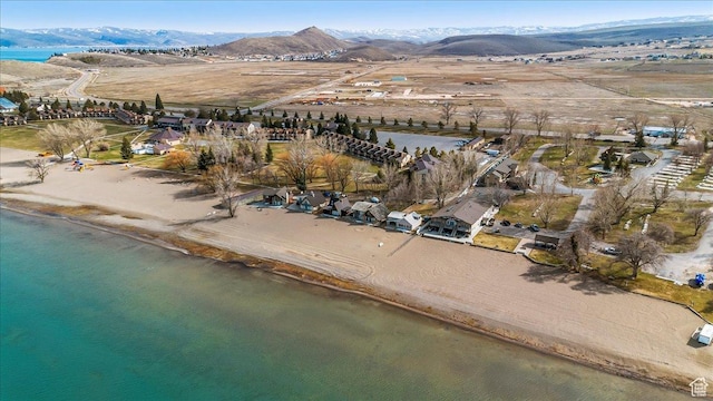 2176 S Bear Blvd, Garden City, UT 84028 - birds eye view of property with a water and mountain view