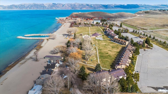 2176 S Bear Blvd, Garden City, UT 84028 - bird's eye view featuring a water and mountain view