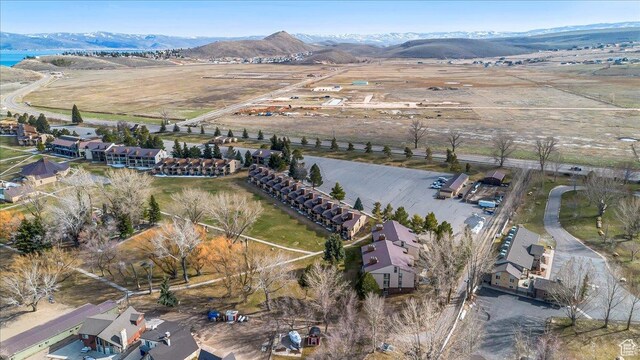 2176 S Bear Blvd, Garden City, UT 84028 - drone / aerial view featuring a mountain view and a rural view